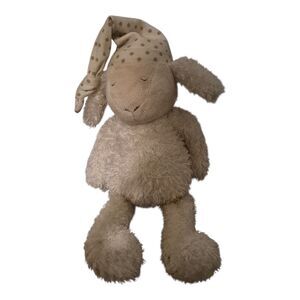 13" Jellycat Bedtime Cream Lamb Sheep Polka Dot Hat Cap Plush Stuffed Animal